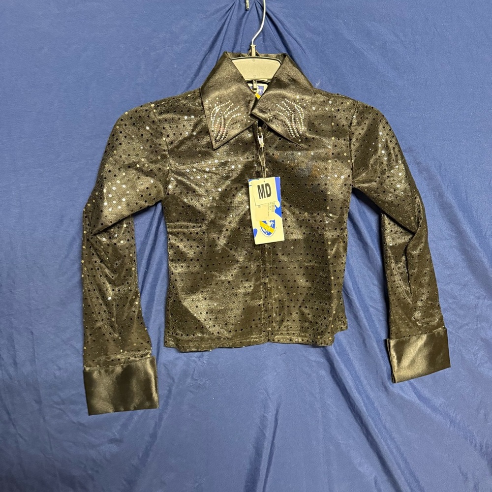 Kids Western Show Shirt